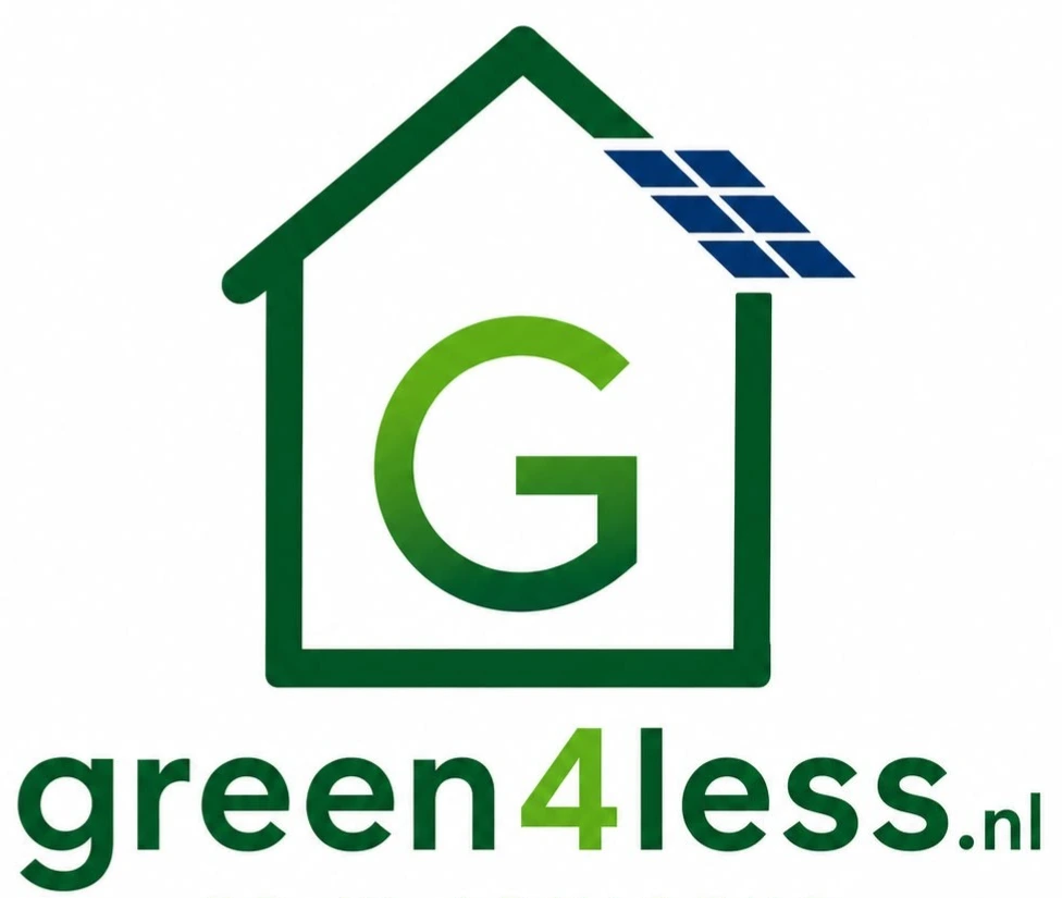 Green4Less Logo - Gecertificeerd EP-W/B Energieadvies en Energielabels